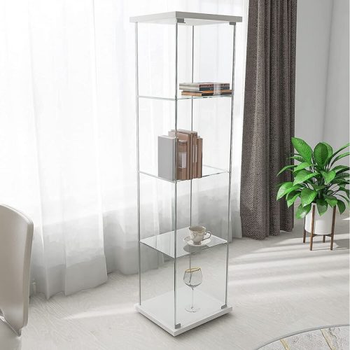 lemari pajangan kaca minimalis FRZZ410