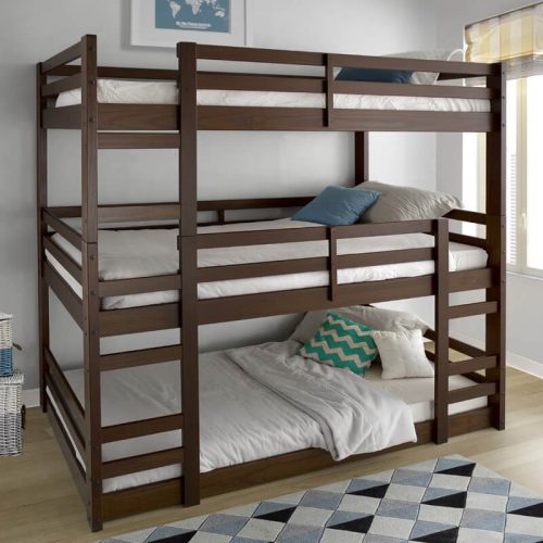 tempat tidur tingkat kayu FRZZ430